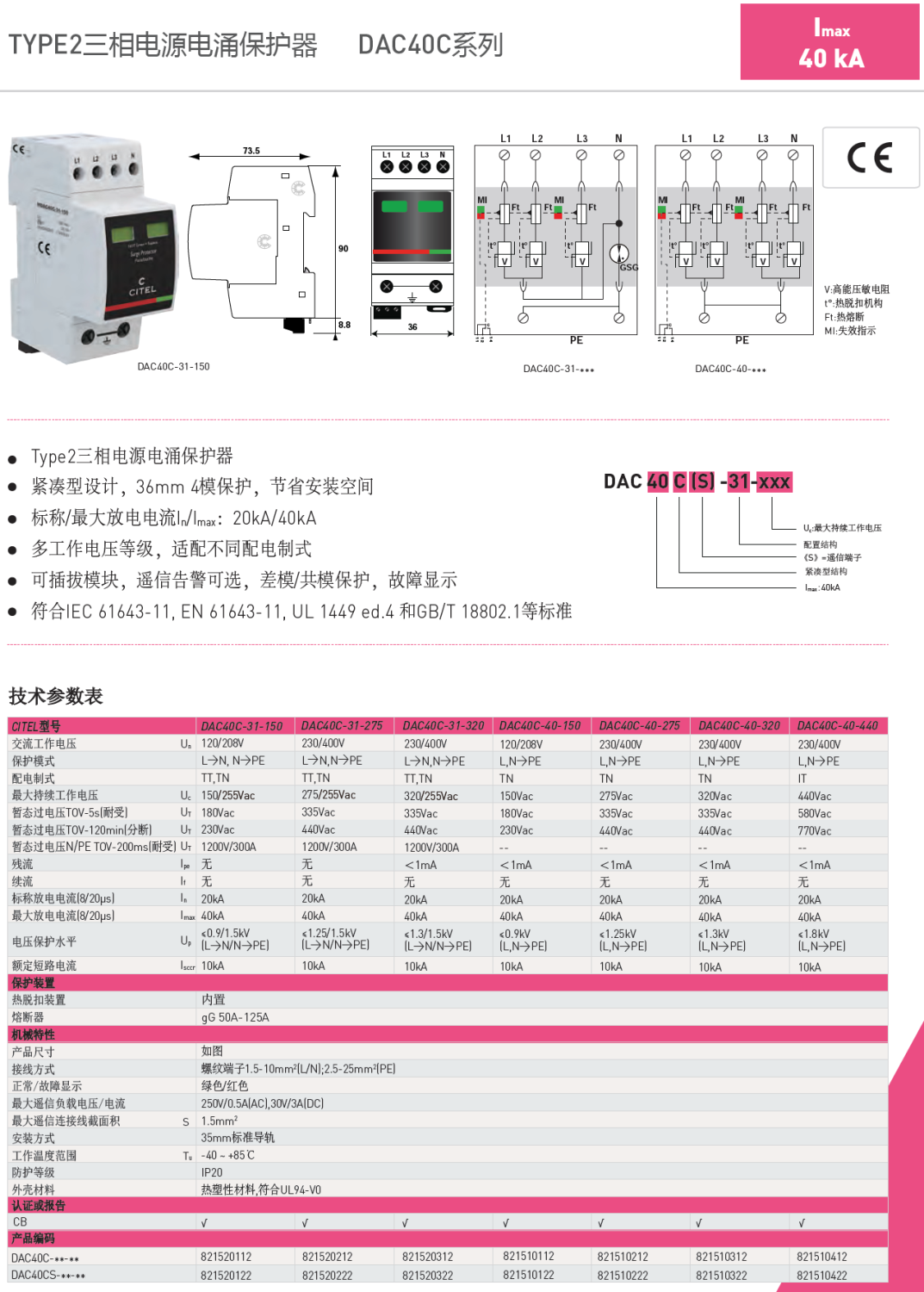 DAC40C-31-320