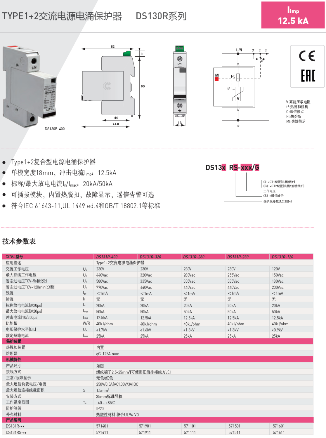 DS134RS-320/G