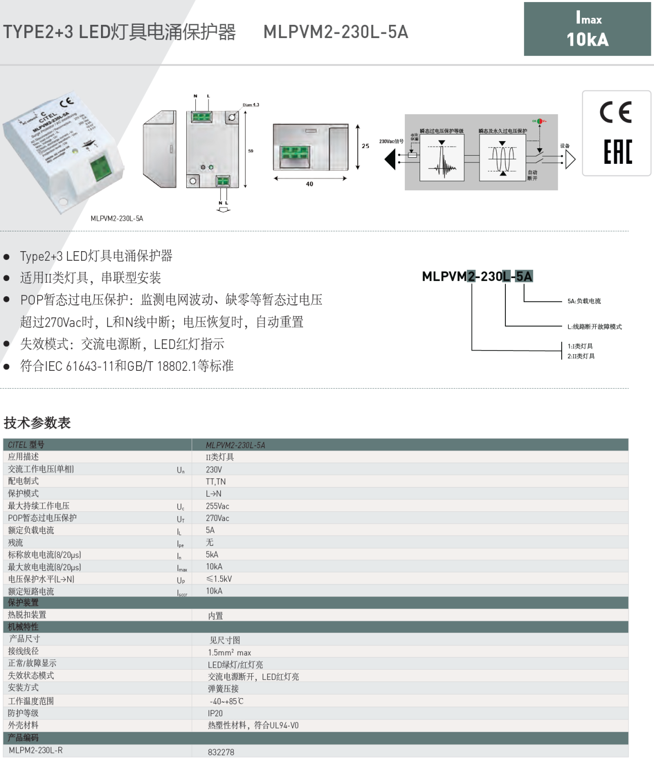 MLPVM2-230L-5A