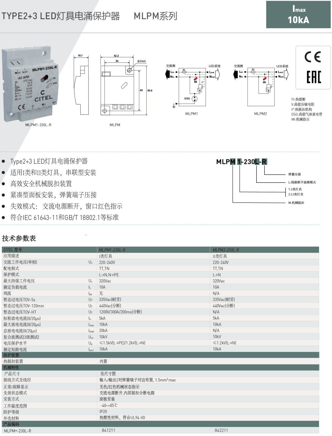 MLPM1-230L-R